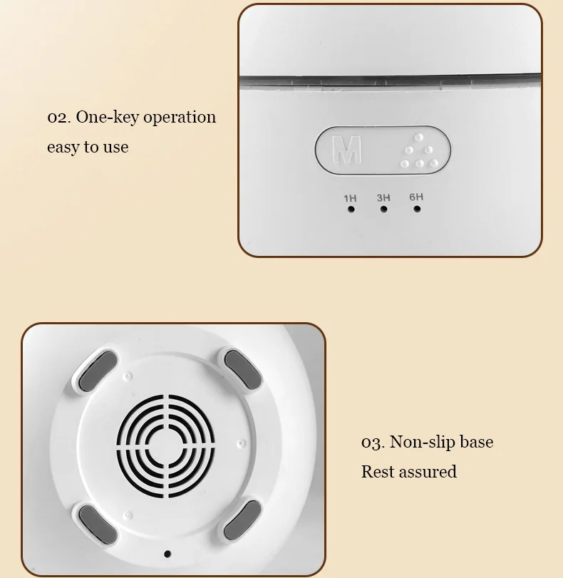2024 New Ultrasonic Volcano Vaporizer Aroma Diffuser Humidifier with 3D Flame with Intelligent Timing Function for Home Office