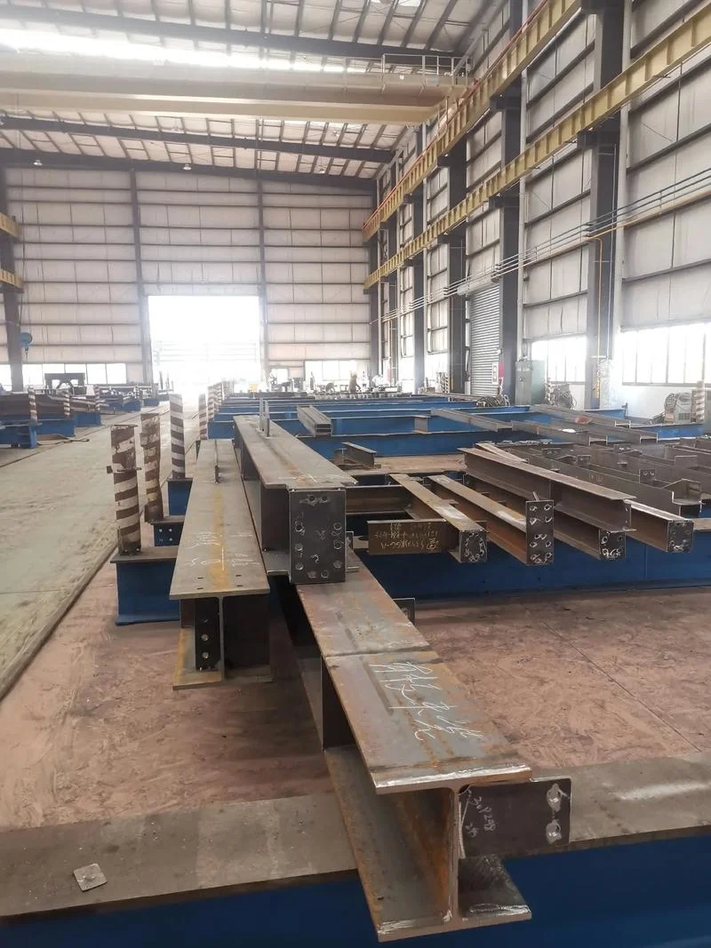 Factory direct sales H-beam steel bridge building structure I-beam steel structure welded hot-rolled I-beam