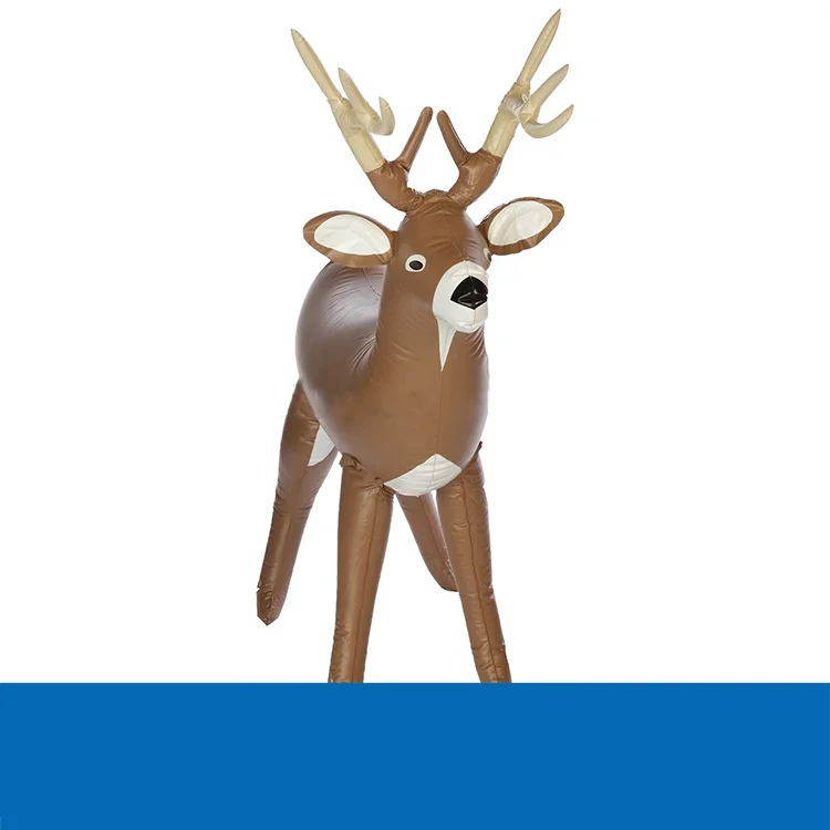 
customized 3D inflatable deer target,Inflatable 8 pt whitetail deer 