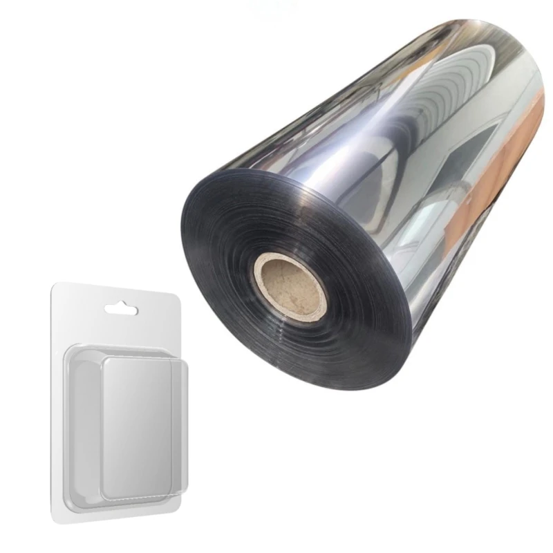 50% RPET recycle Poly ethylene Terephthalate  APET Reel sheet roll film for blister display package