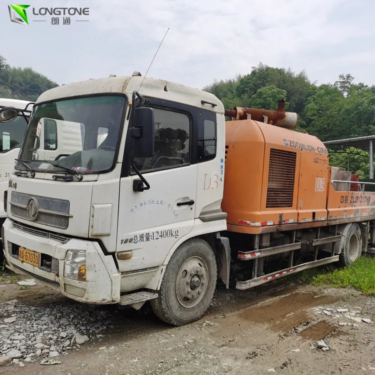 New Type Country V City Concrete Pumping Highly Efficient 37m 34 Meter Concrete Boom Pump Truck