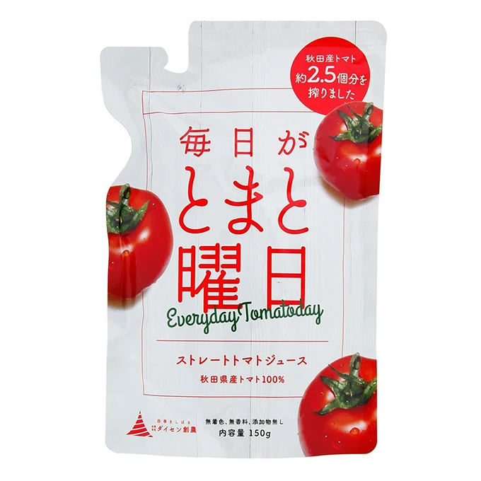 120% concentrated tomato juice delicious Japanese health juice fruit
