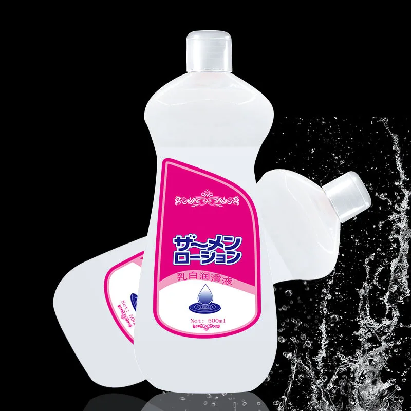 Couples water-based silicone brushed vaginal semen sex time