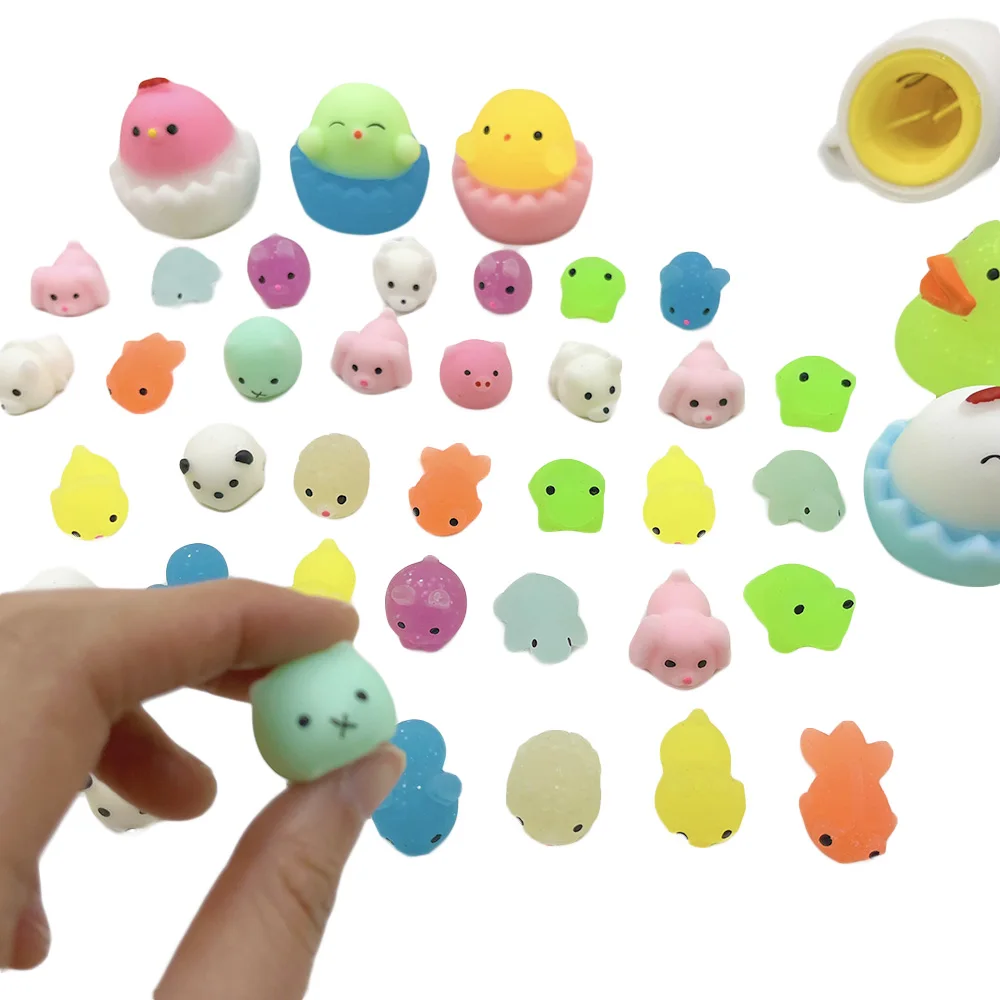 2023 New Hot Sale Kawaii Squishies Animal Mochi Squishy Toys for Kids Party Favors Mini Stress Relief Toys For Kids Mochi