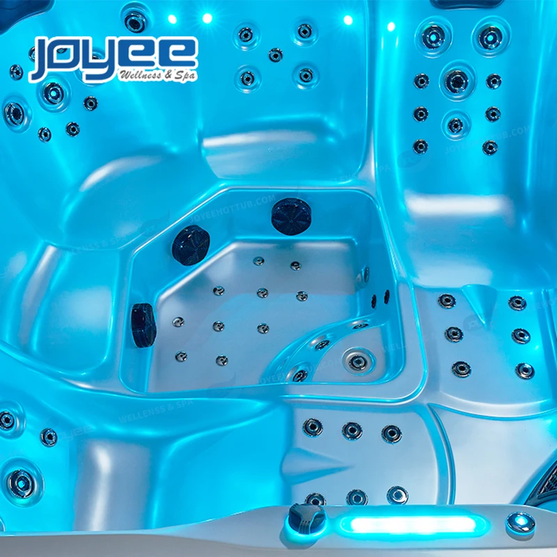  Роскошная гидромассажная Ванна JOYEE для балкона/спа/джакузи jakuzii deluxue наружная струйная спа-ванна массажная отдельно стоящая замачивания