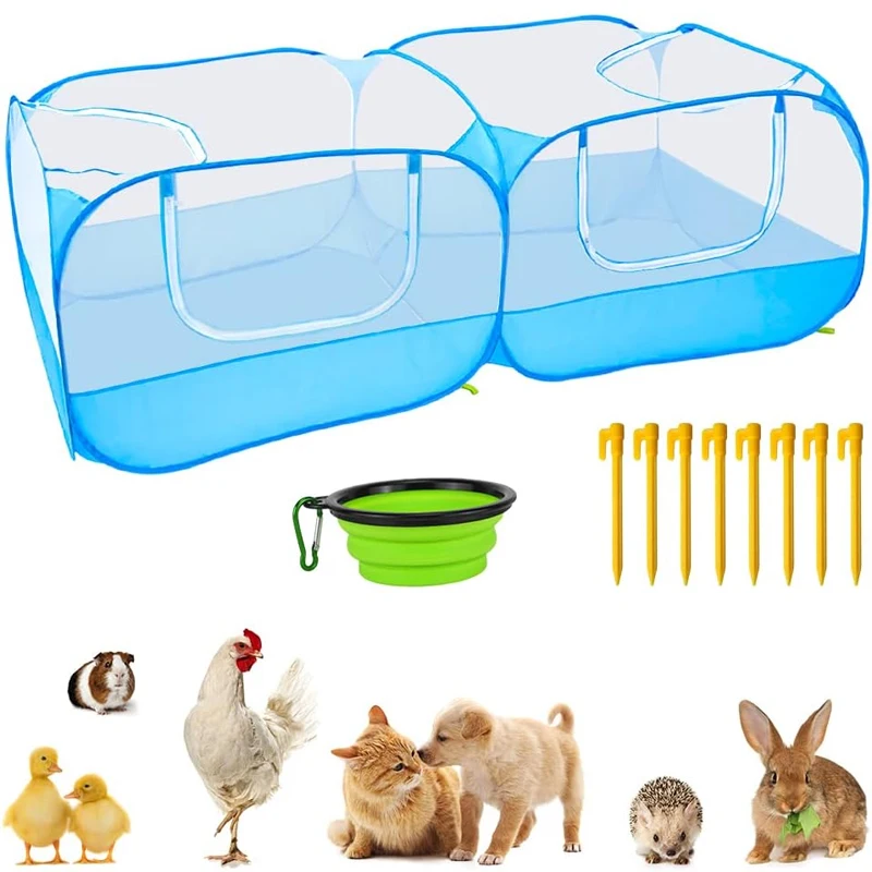 Wholesale Dog Playpen Foldable Pet Exercise Pen Tents Dog Playground Indoor Outdoor Travel Camping Portable Pet Playpen