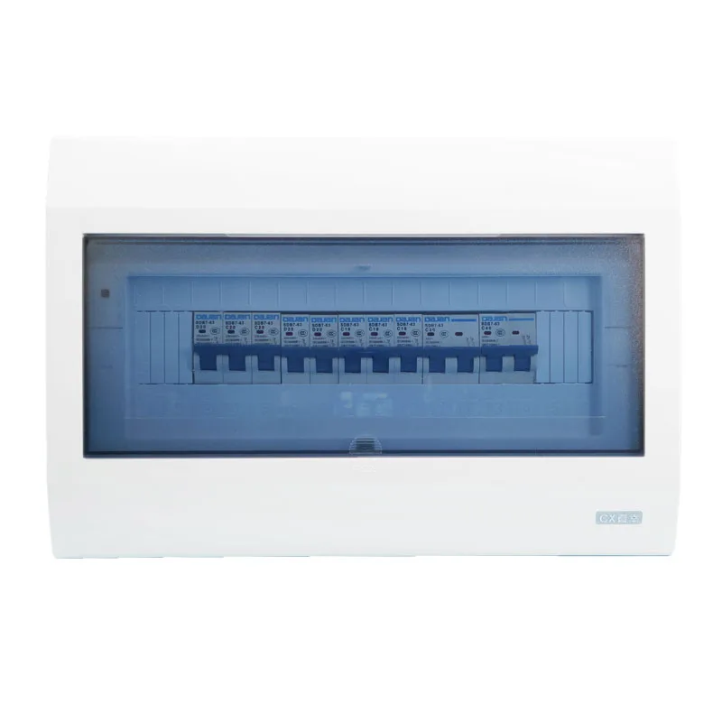 Manufacturer Outdoor 16 Ways Electrical Equipment Power Distribution Box ABS Enclosures Distribution Box Air Switch Box