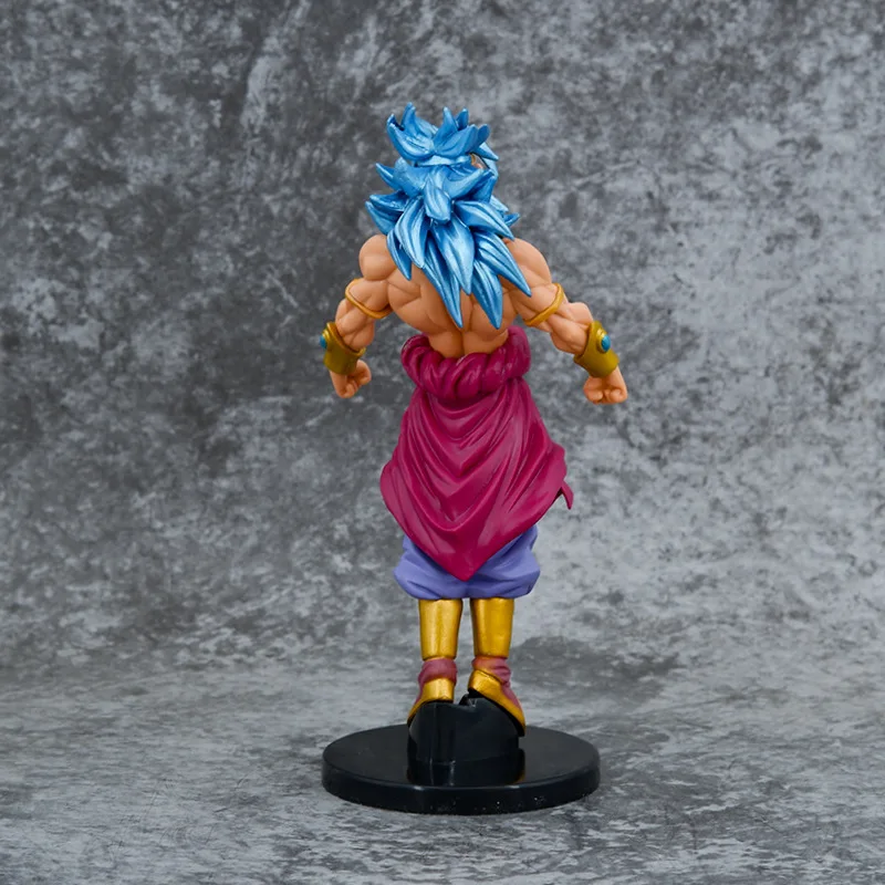 Good Quality Anime Dragon balls Z figurine PVC Model toy Anime DBZ Blue hair Broly action Figures