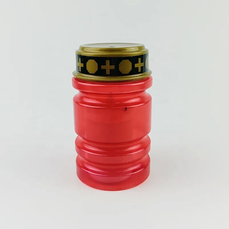 Newish Outdoor Battery Electric Prayer Candle for Memorial Cemetery  Religious Waterproof Grave LED Candle