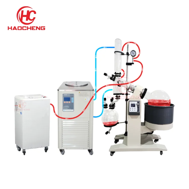 Lab Evaporation Equipment rotary distiller vacuum rotary evaporator