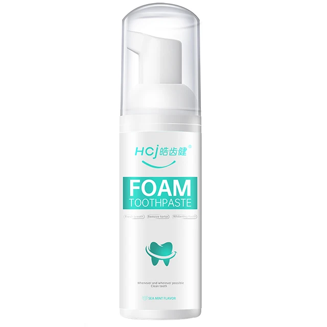 50g tooth paste Hot Selling Cheap Gum Protecting Whitening 	 cleaning foam toothpaste