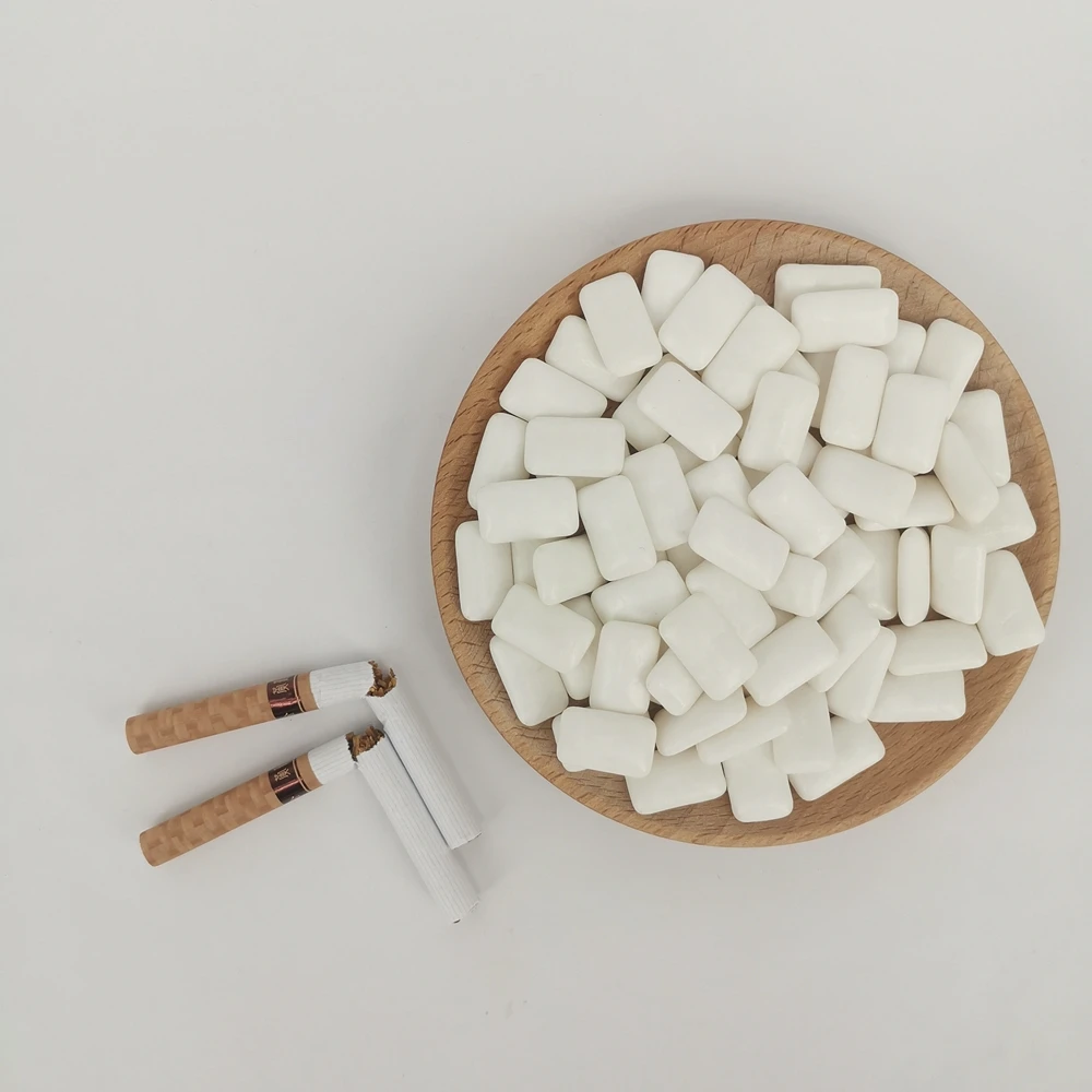 Long Term Real Effect Stop Smoking Chewing Gum Peppermint Flavour