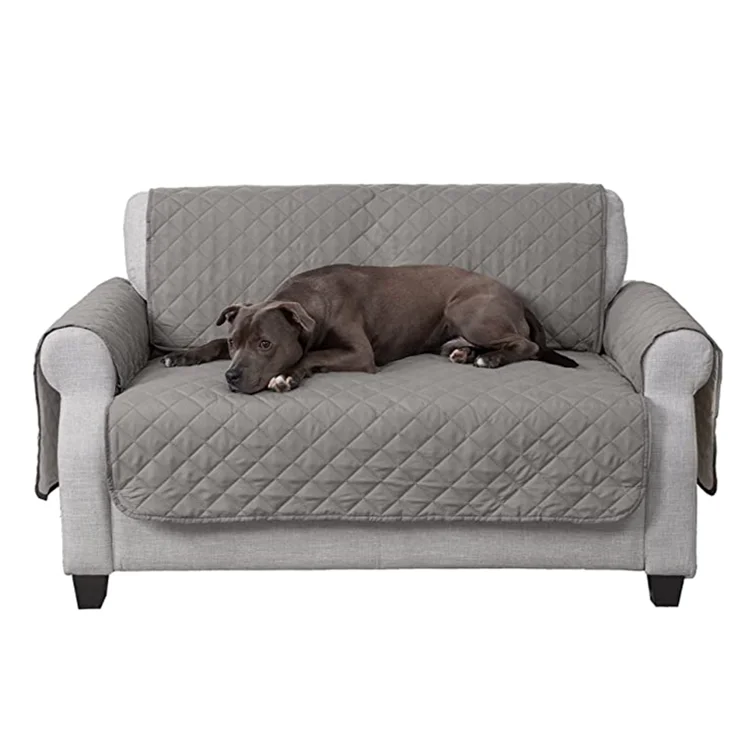 Waterproof Elastic Quilted Reversible Sofa Set Furniture House Canape Cauch 3 Seater Sofa Covers Red for Home Protector Sofa