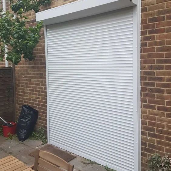 1000x1400 45mm Slat aluminium electric window rolling shutters exterior price