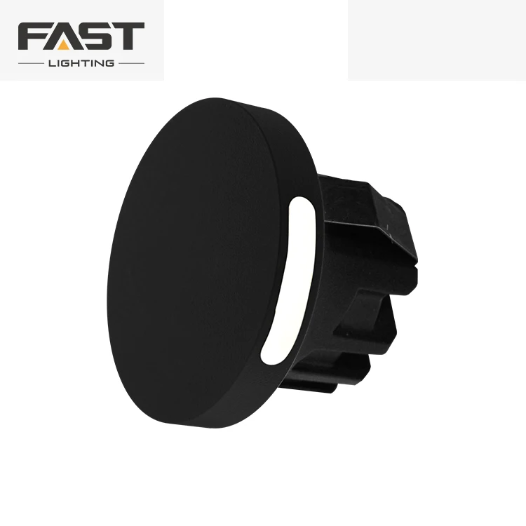 FAST New Arrivals Waterproof IP44 Multi Shapes Recessed Motion Sensor Bedroom Staircase Stair LED Wall Lights