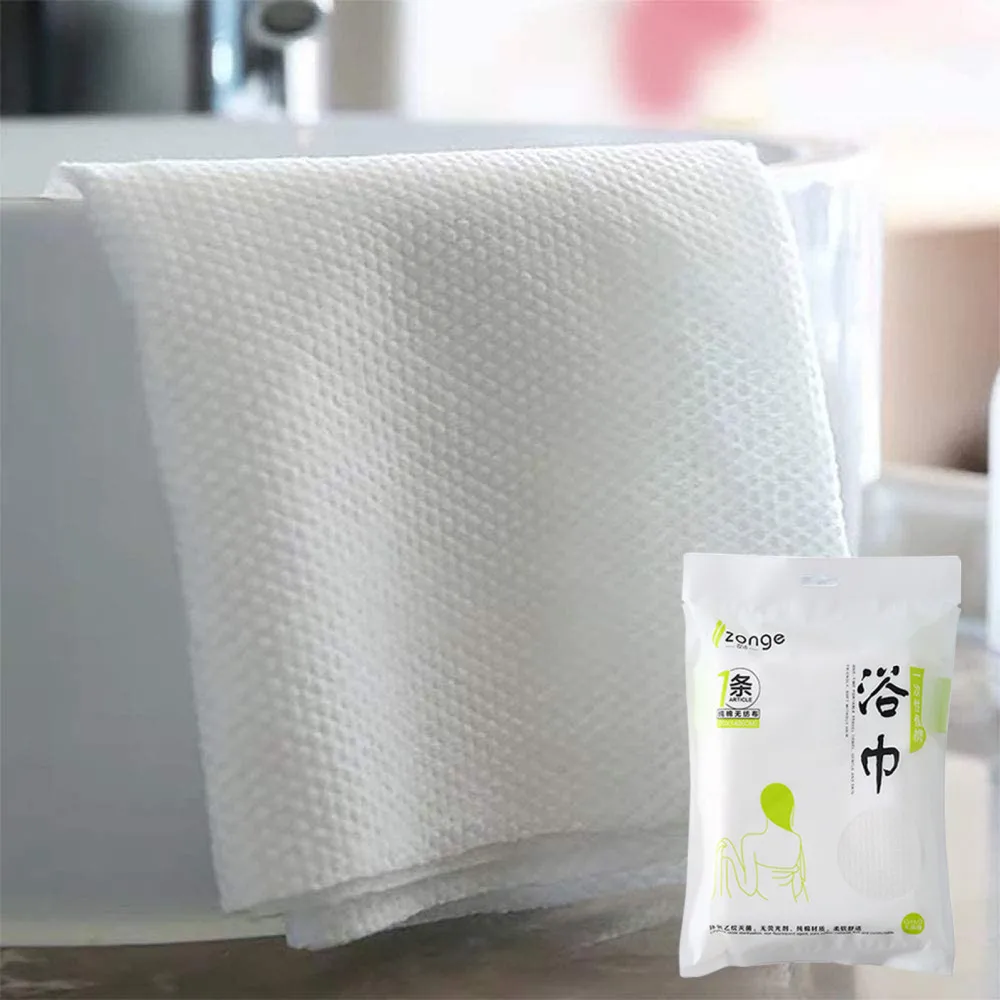  Hotel Towel Eco friendly disposable cotton towels disposal shower bath towel