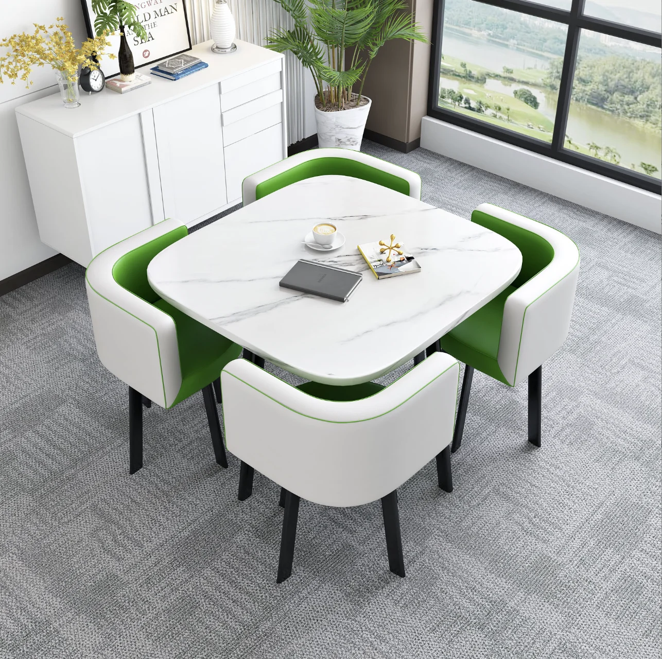 Modern Luxury Italian Coffee Table Set TV Stand Set with Sinered Stone Round Luxury Italian Coffee Table TV Stand Bathroom Birch