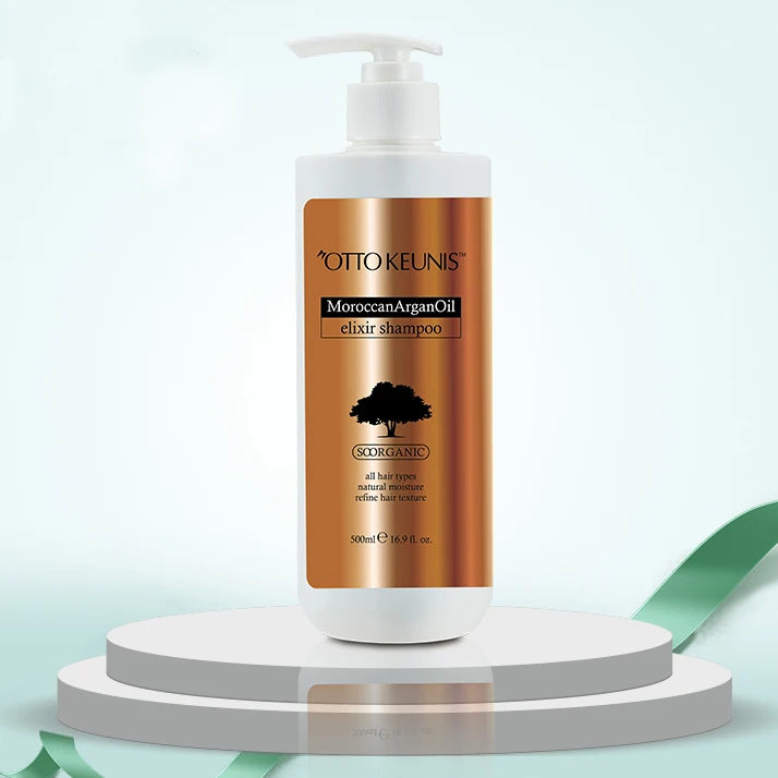 Private Label Gold Natural Argan Oil Buy Bulk Shampoo for Human Wig Hair