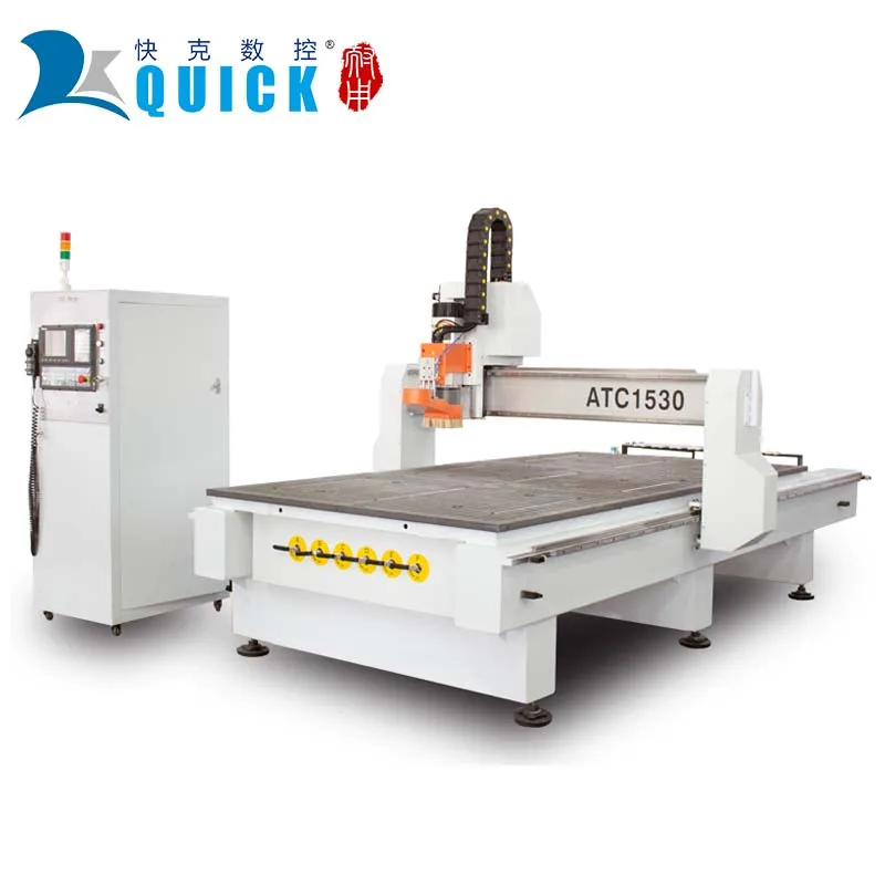 ATC cnc router with automatic tool change wood cnc and woodworking machinery for wood cutting punching