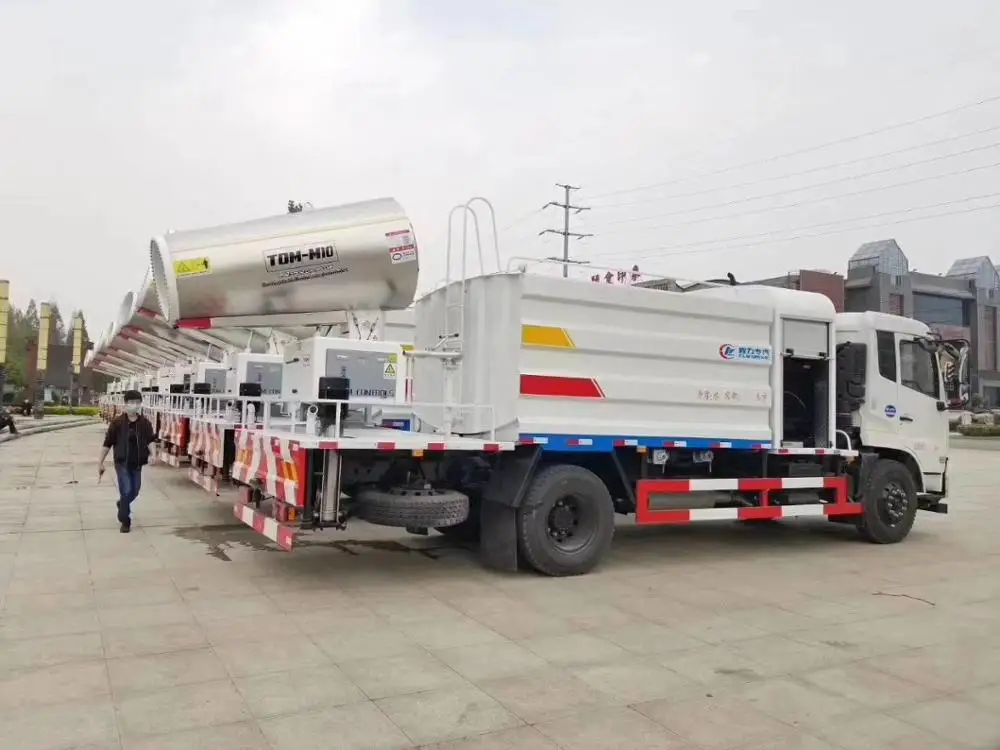  Прямая продажа с фабрики dongfeng подавления пыли автомобиль 40 м/50 м/60 100 м 120 TDM-M10 дезинфицирующее средство для грузовиков Remote air автоматической подачей