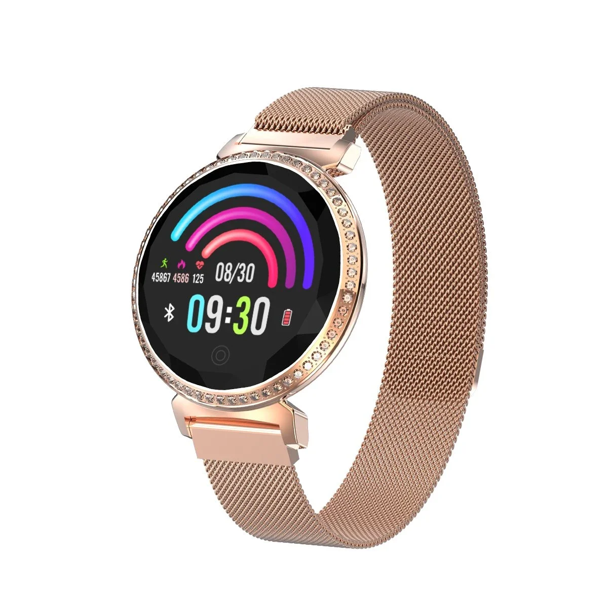 Hot Wearable Smartwatch Device Mc15 Watch NFC Build in Flash Outdoor Exercise Equipment Body Temperature in Mobile Phones