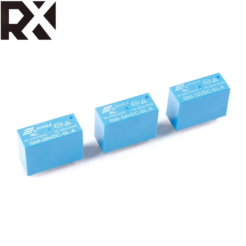 RX Song Le SMI-05VDC-SL-C SMI-12VDC-SL-C SMI-24VDC-SL-C 5V 12V 24V 5A 8PIN Power Relay