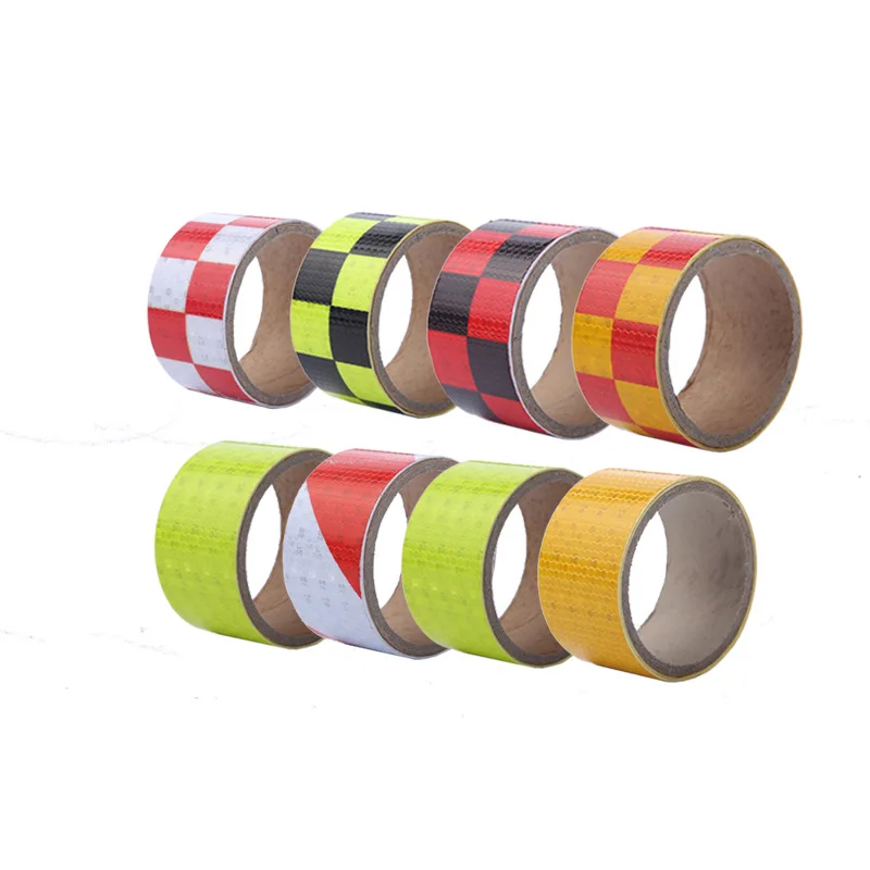 Honeycomb Multi Colors Trailer Safety Waterproof Adhesive Reflective Tape for truck
