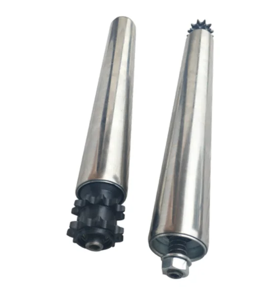 Heavy-Duty Galvanized Gravity Conveyor Roller Fixed Drive Belt Idler for Material Handling Equipment Durable and Driven