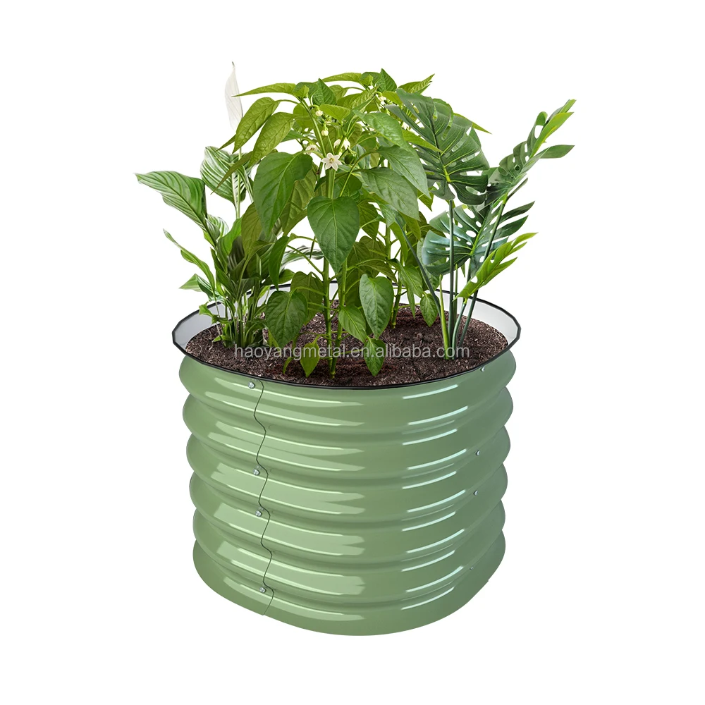 OEM Galvanized Cheap Raised Garden Beds Vegetable Flower Planter Large Steel Metal