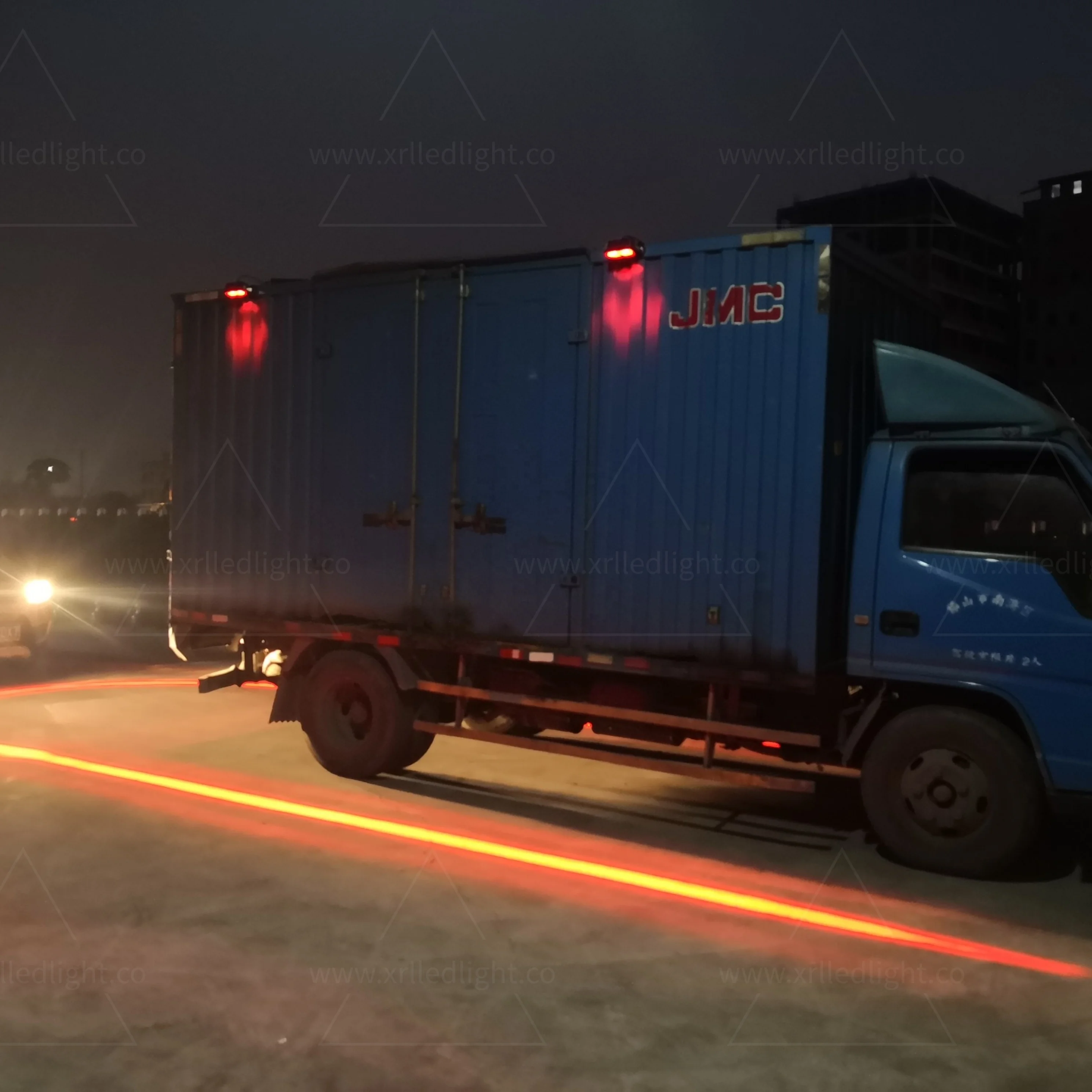 Forklift Line Beam LED Red Zone Safety Indicator side-mount truck Warning Light