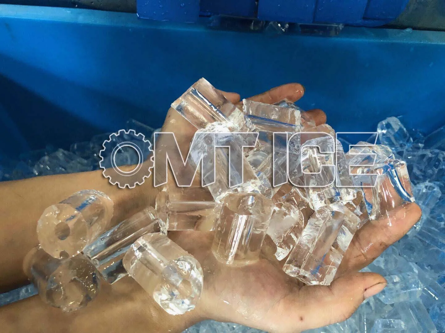 Hot sale 500kg tube ice making machines be used in restaurant