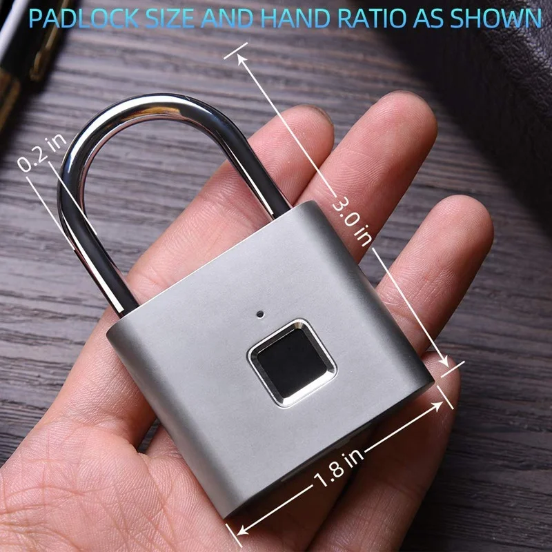 2019 Amazon Ebay Лидер продаж цифровой электронный маленький БЕСКЛЮЧЕВОЙ замок со сканером отпечатков пальцев для