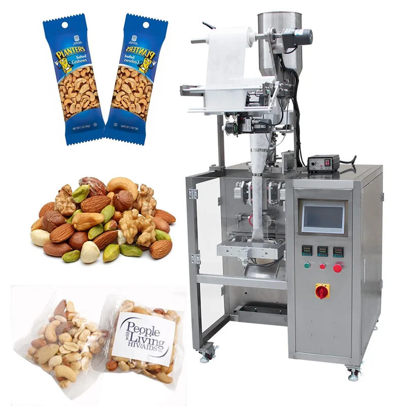 Multifunctional Food Granule Packing Machine Nut Snack Biscuit Sea Salt Packaging Machine