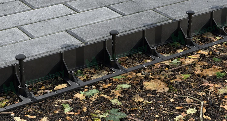 Простая система DIY non dig Snapedge Paver для ландшафта