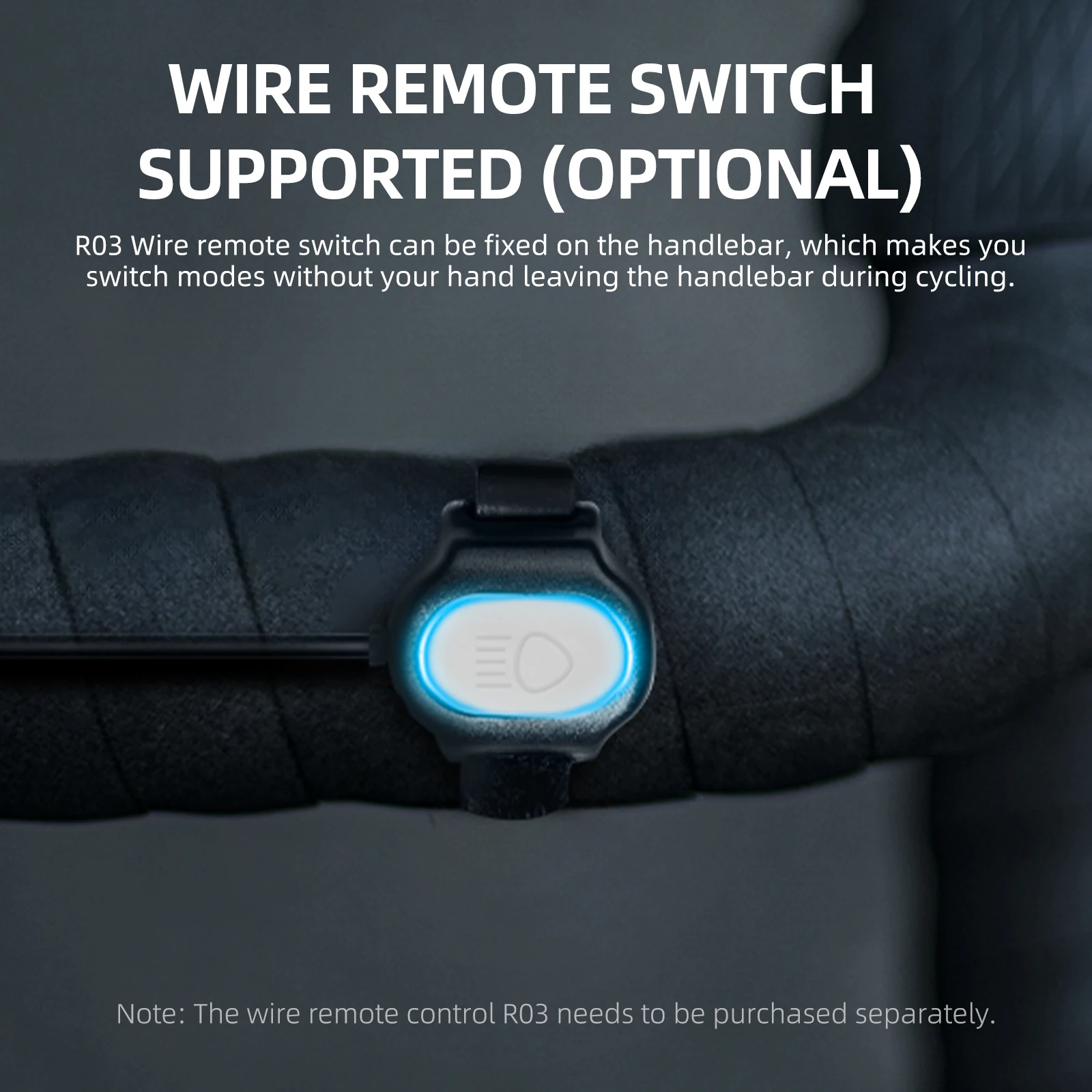 GACIRON KIWI-400 Bike Light LED Bike Light Set Light Bike 400 Lumen Waterproof