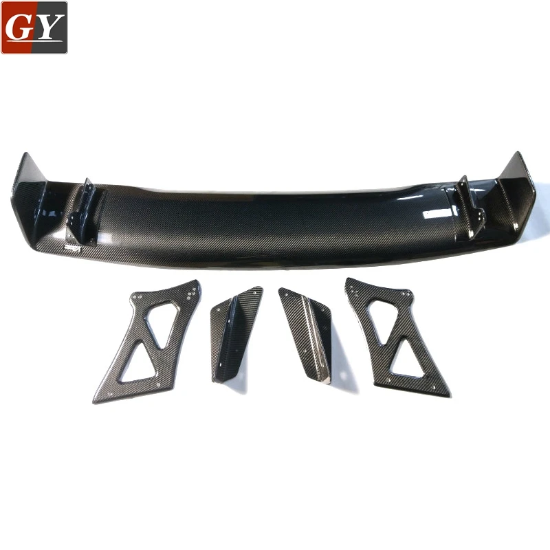 CARBON FIBER VRS EURO EDITION STYLE GT WING 1600MM (TYPE-1 EXCLUSIVE MOUNT = BLACK FRP) FOR MITSUBISH 08-16 EVO 10