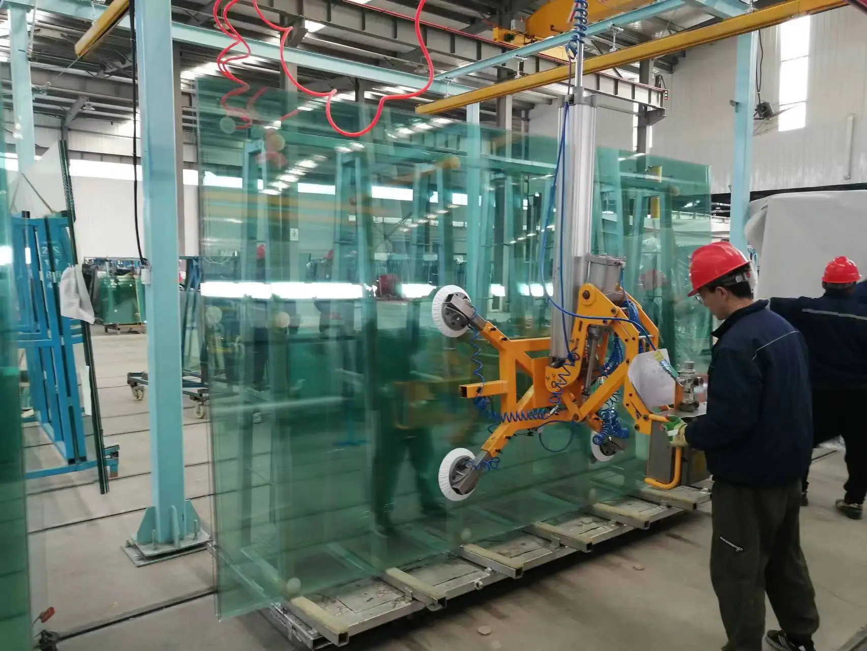 Curtain Wall Residential Building Facade Glass Industrial Building Facade Glass