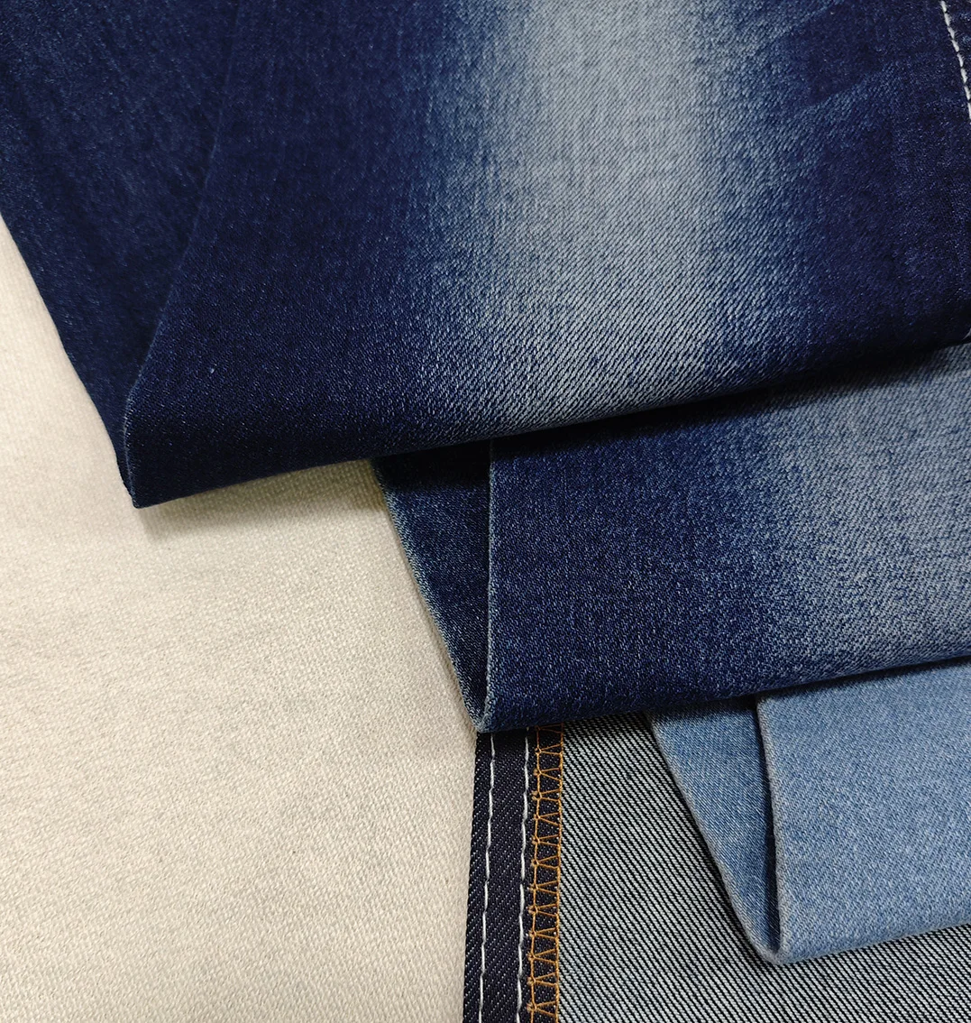 10oz Big Density 100% Cotton Denim Fabric Wholesale Stretch Denim Fabric