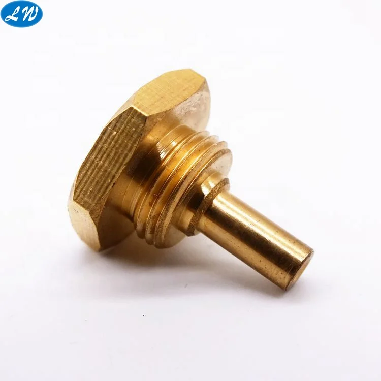 OEM Custom Professional CNC Lathe Turning Machining Brass Components Brass Turning Parts Factory