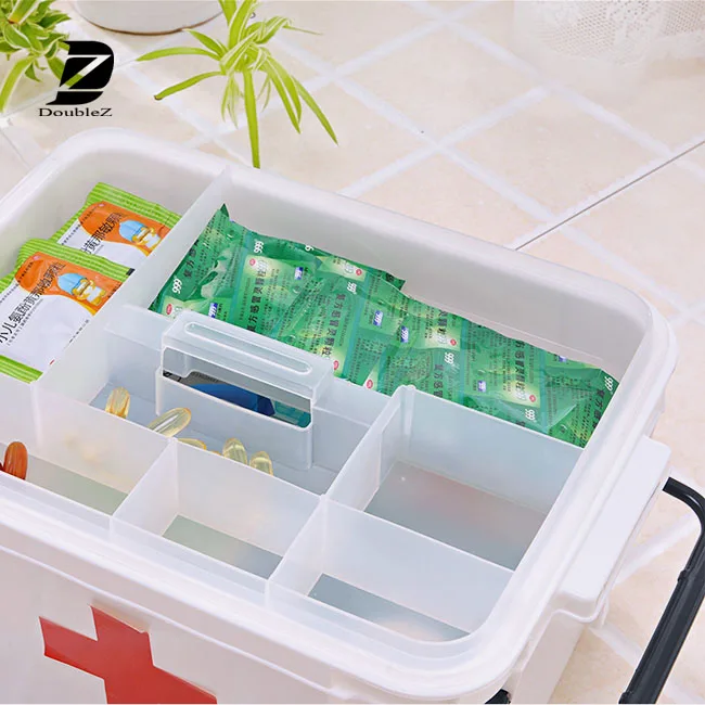 Big Size Plastic First Aid Kit for Home Use