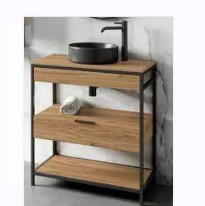 Консоль Металлика A Poser Lavabo Pour Meuble Sans Trop Plein Avec Plage De Robinetterie мебельные рамы из нержавеющей стали