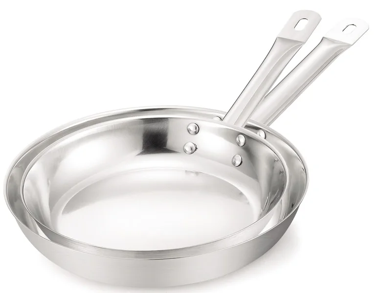 Food Grade 304 Stainless Steel Modern Stainless Steel Cookware Gas Induction Frying Pan Non-stick Pan for Kitchen Frying Pan