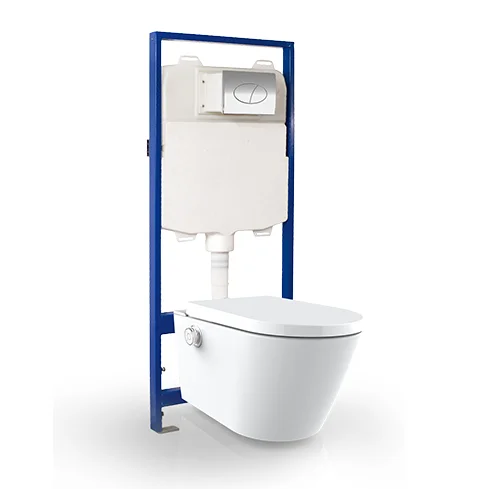 Hot Sales Wall Mount Concealed Water Tank Hidden In Wall Flush Building Cistern Tank For Wall Hung Toilet