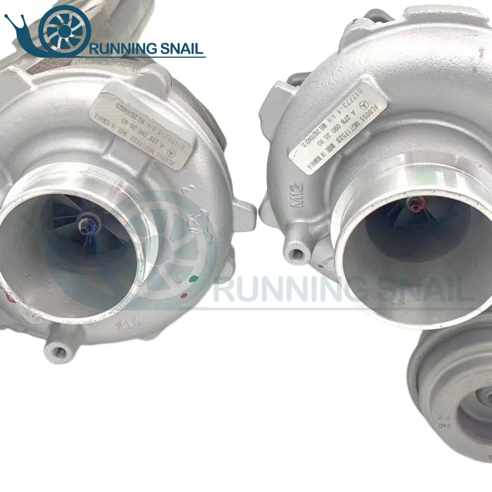 New Turbo For Benz 278 Engine Left And Right Twin Turbine 827052-5001S A2780903580 827053-5001S A2780903680 Turbocharger