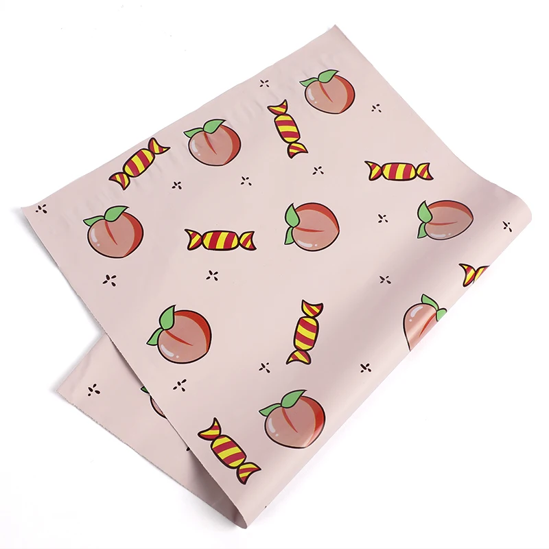 Express Packing Hot Sale Pattern Plastic Pink Small Cartoon Mailing Shipping Bags
