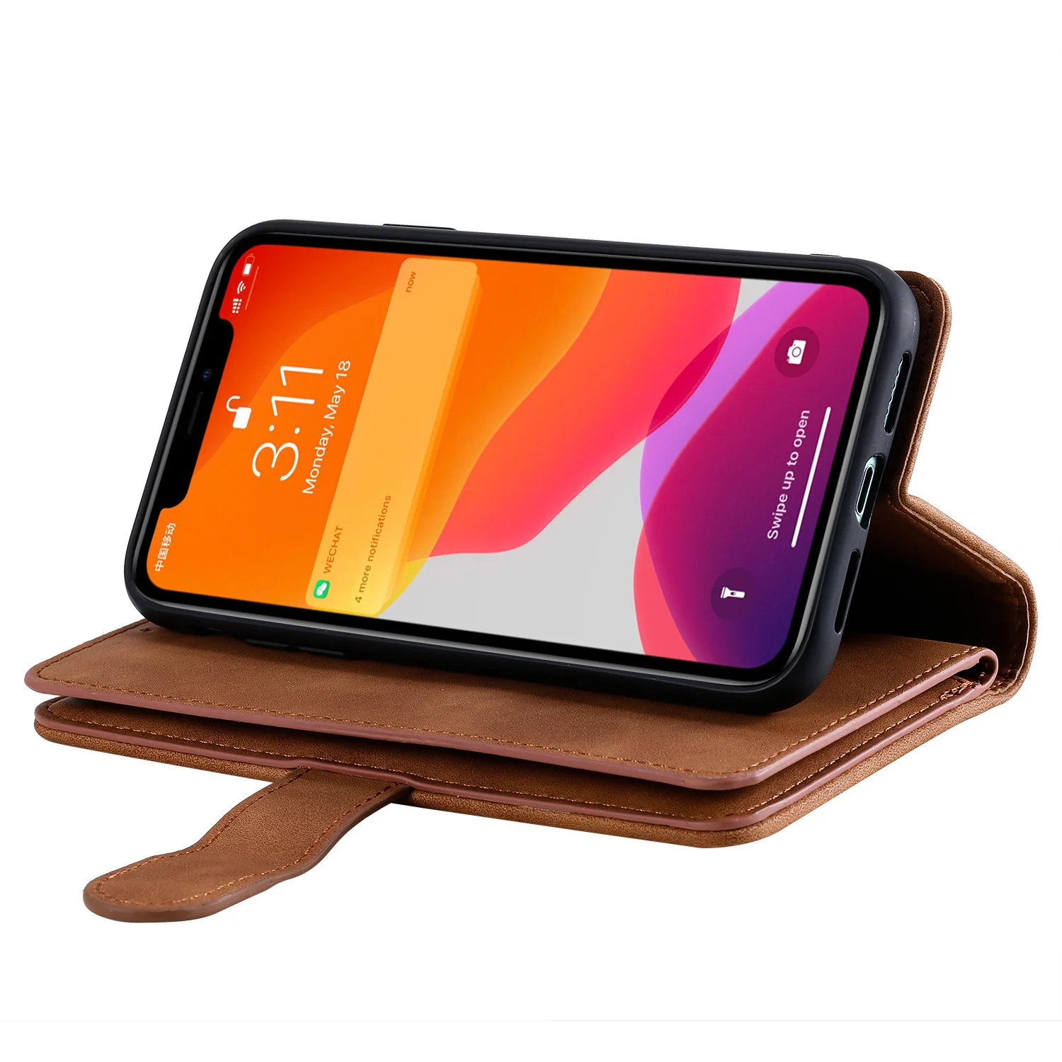 For Samsung S20ULTRA New 9 Cards Zipper Flip Leather Case For Samsung S20 FE A51 S8 Wallet Book Phone Case