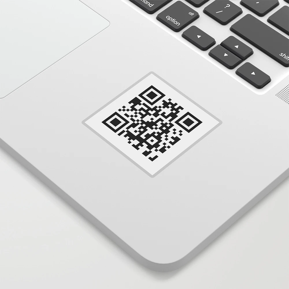 High quality metal aluminum punch label qr code serial number label for laser engraving metal tag