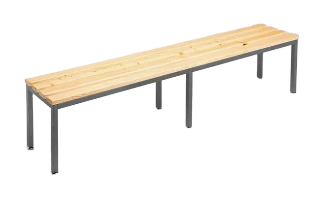 Changing Waiting Room Pinewood steel Seating Benches changing room locker bench