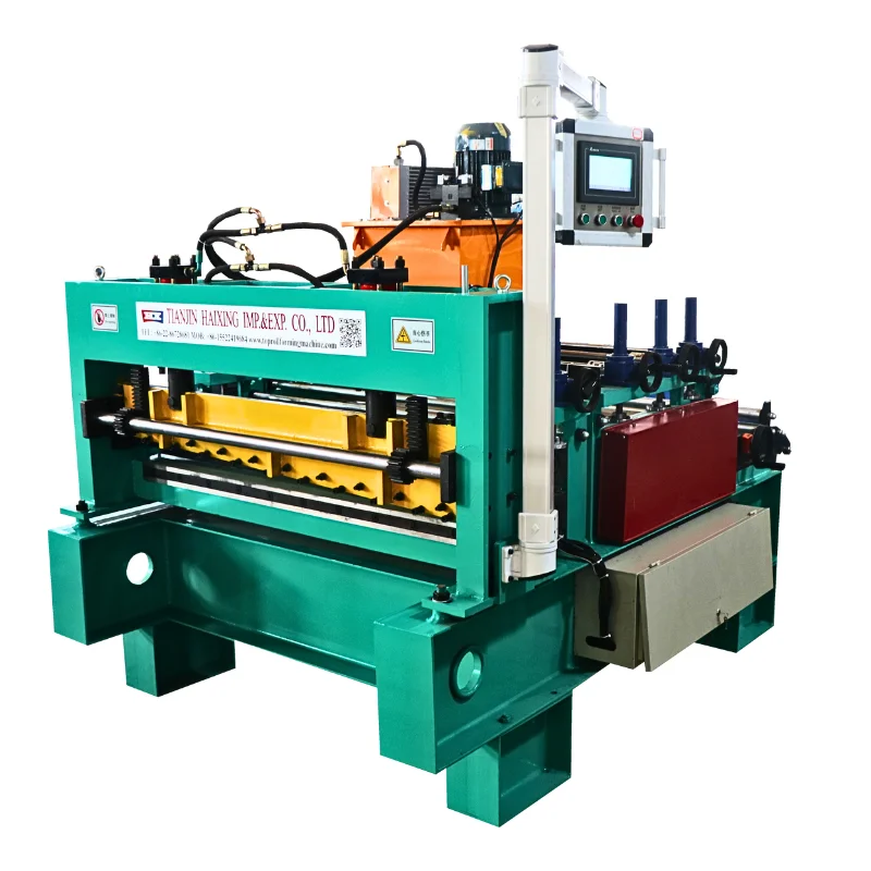 pneumatic and bending corners metal sheet cutting machine