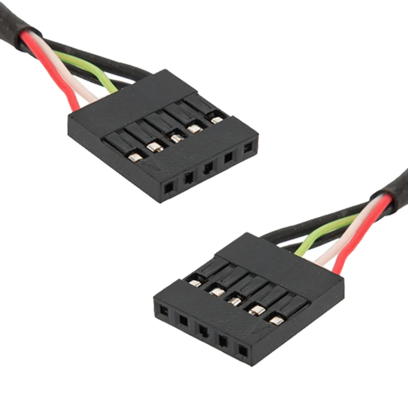 Внутренний кабель DuPont 5 Pin Usb Idc для материнской платы F/F